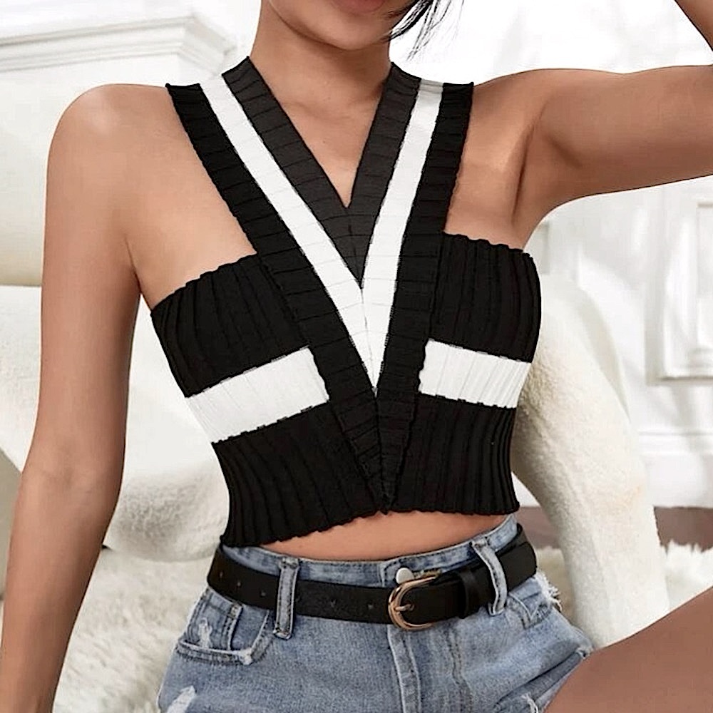 Knitted Halter Tank top. - Picture 10 of 15